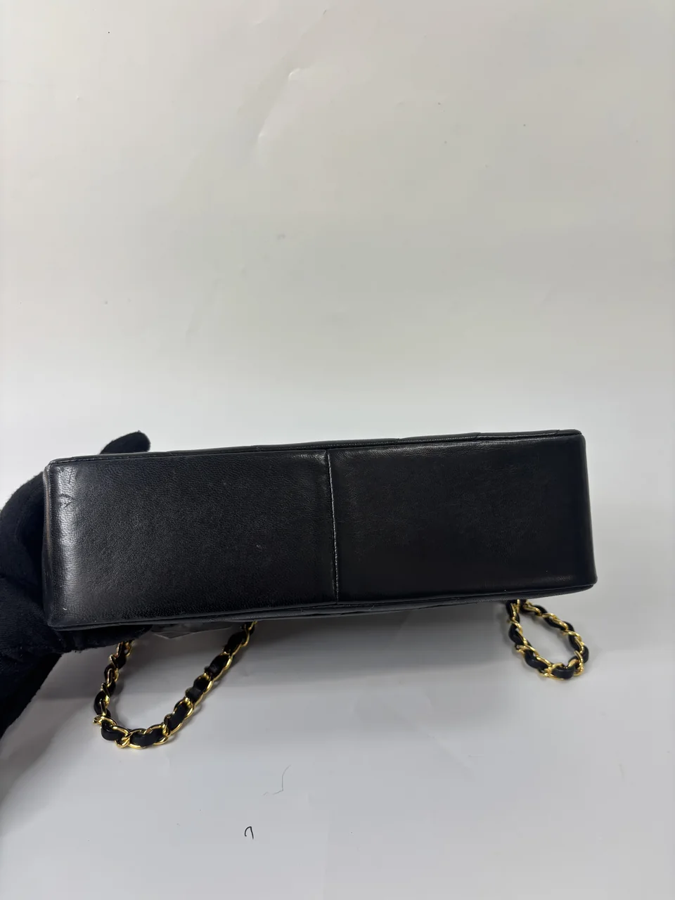 CHANEL LAMB SKIN CHAIN SHOULDER BAG view 6