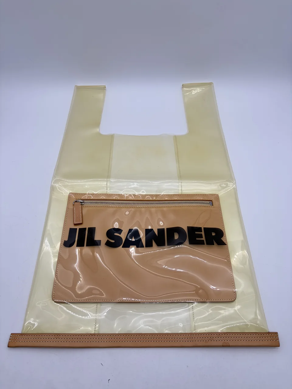 JIL SANDER CLEAR BAG