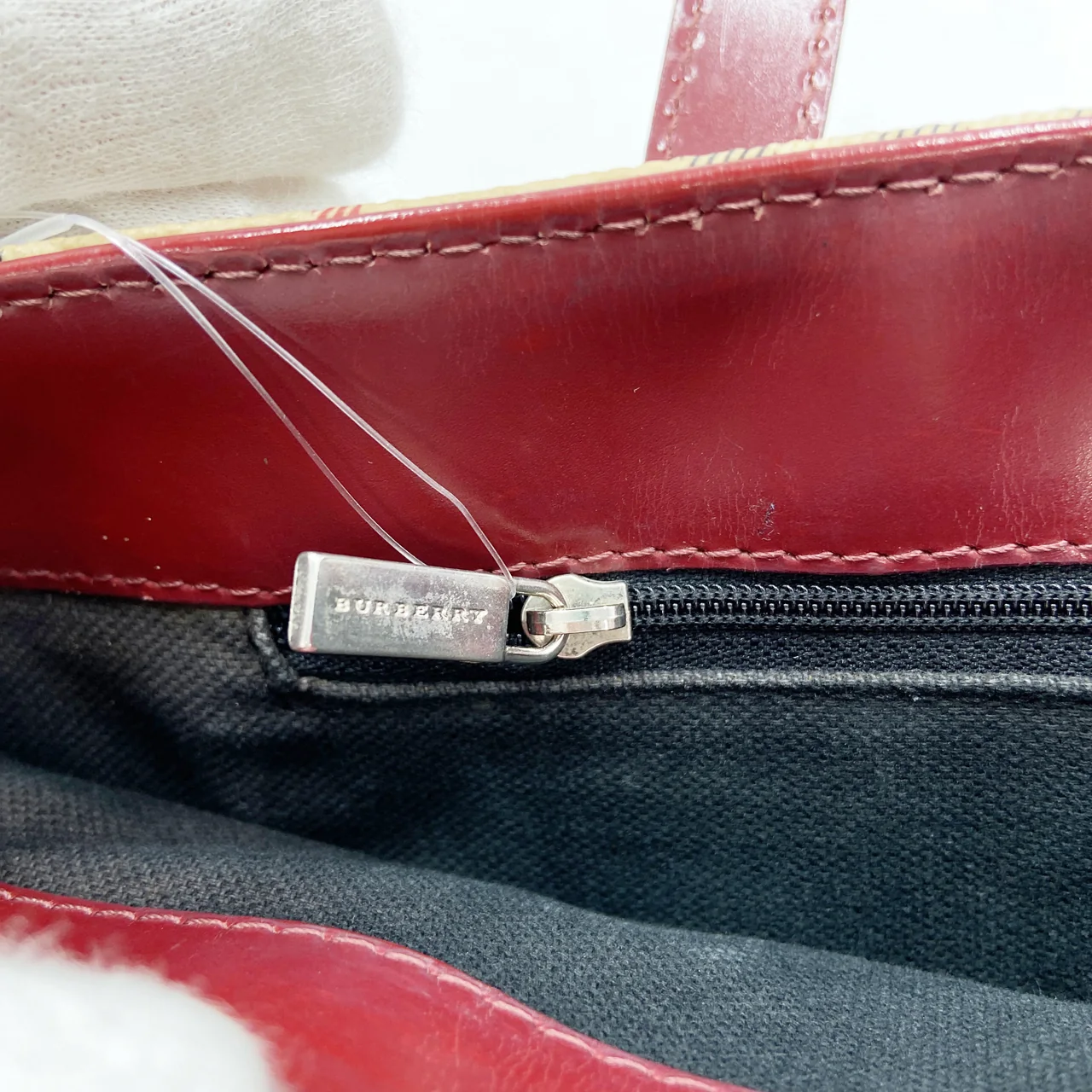 BURBERRY NOVA CHECK HANDBAG view 8