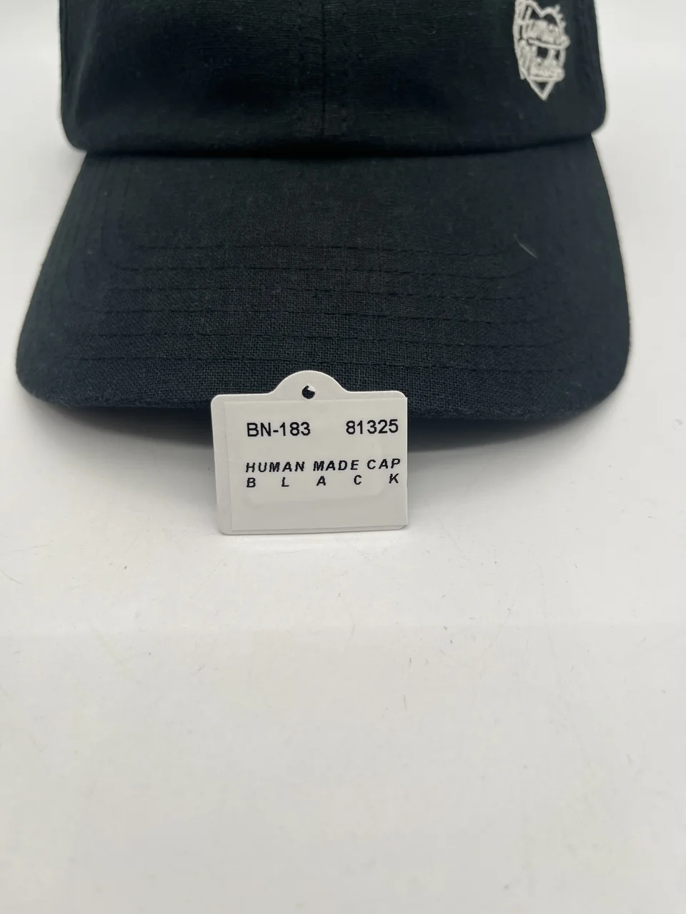 HUMAN MADE CAP BLACK