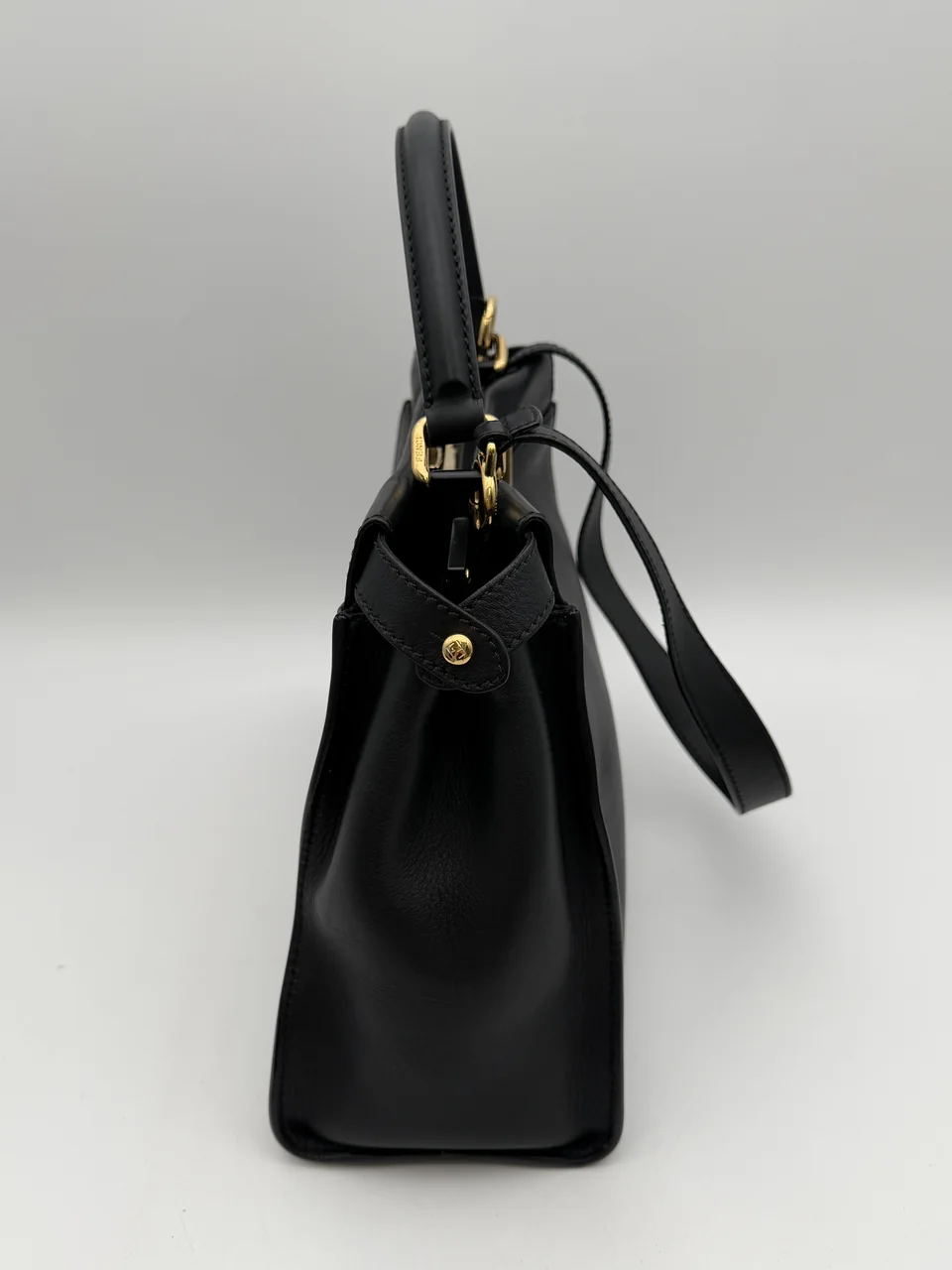 FENDI PEEK-A-BOO HANDBAG (BLACK) view 6