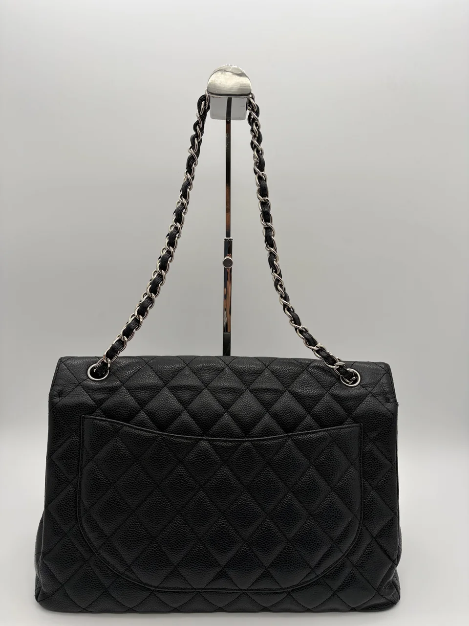 CHANEL CAVIAR MAXI DECA MATELASSE (13 SERIAL CODE) view 3