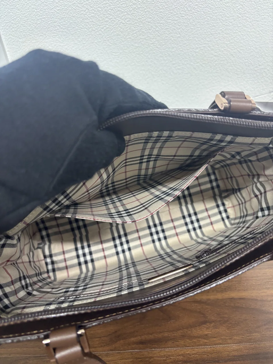 BURBERRY HANDBAG (BROWN) view 10