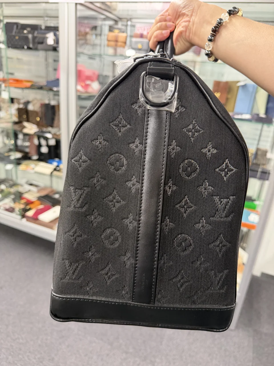 LV MONOGRAM LIGHT UP KEEPALL BANDOULIERE 50 view 6