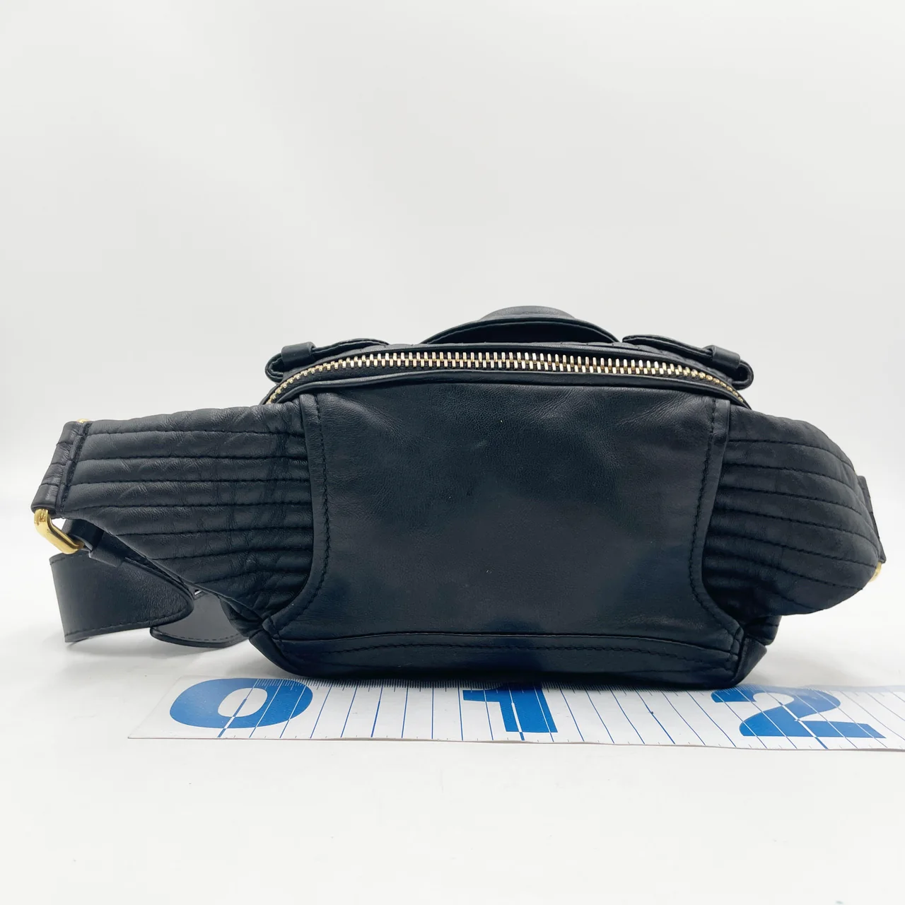MOSCHINO WAIST POUCH (BLACK) view 10