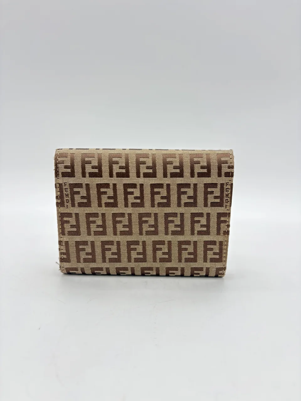 FENDI BIFOLD WALLET (BROWN) view 4