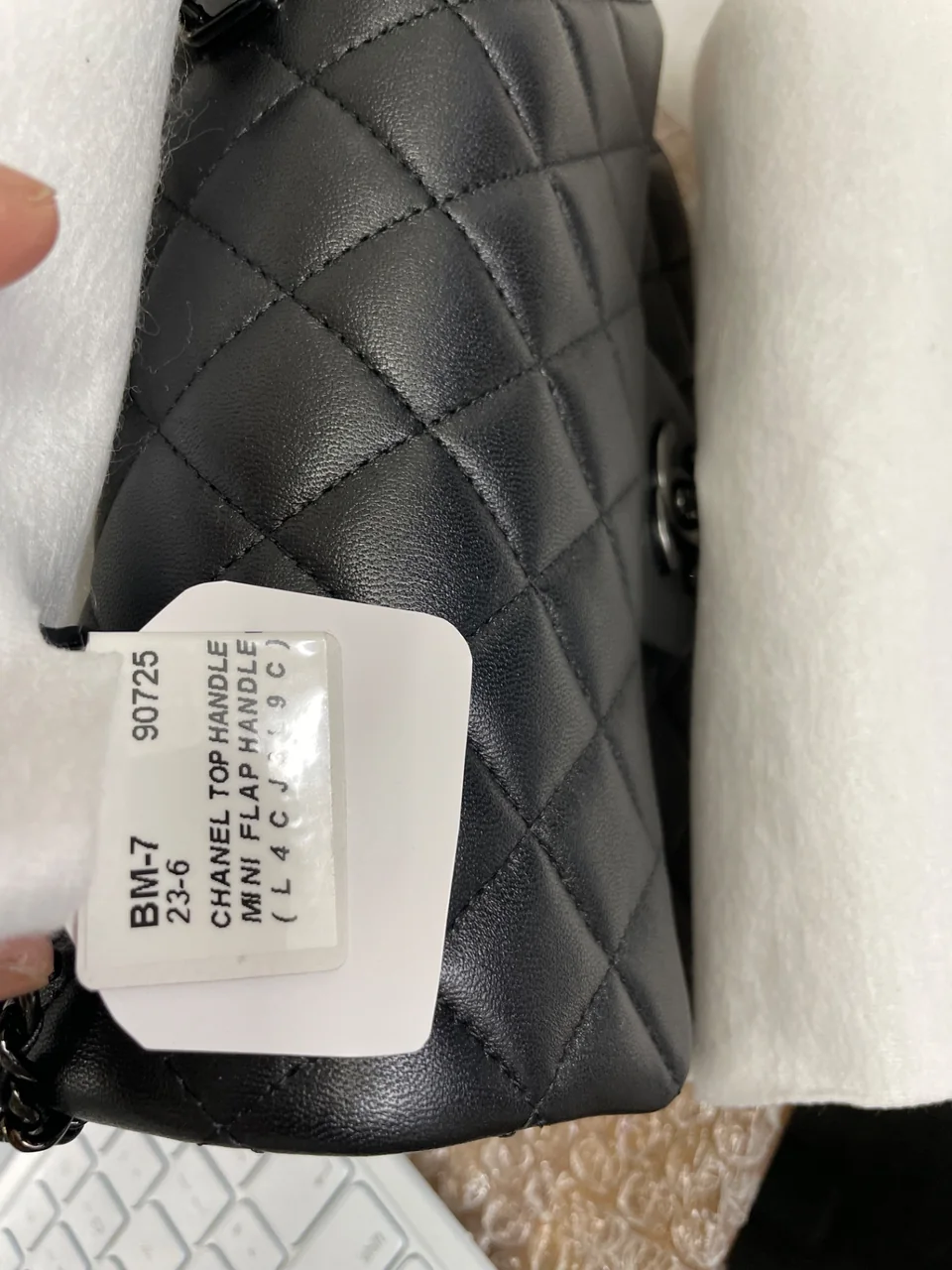 CHANEL TOP HANDLE MINI FLAP HANDLE (L4CJ3L9C) hover