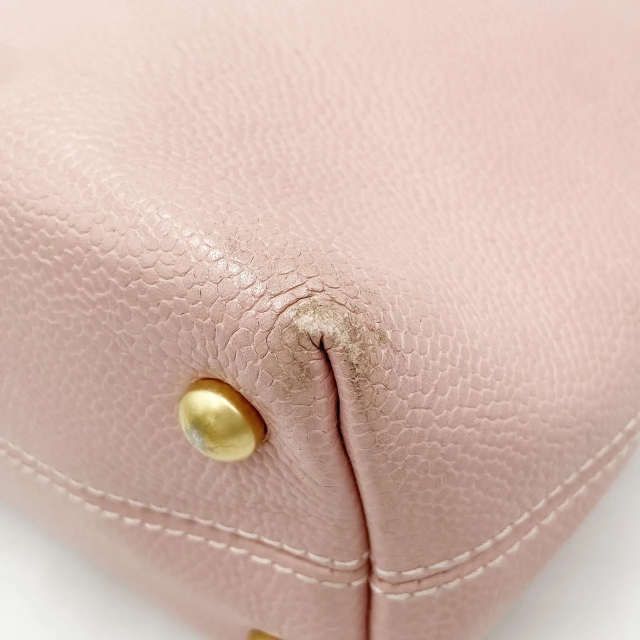 CHANEL CAVIAR COCO MARK TOTE BAG view 5