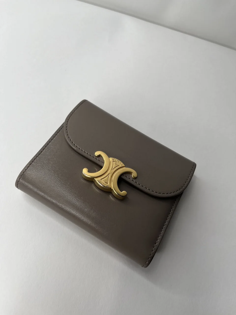 CELINE TRIOMPHE SMALL FLAP WALLET hover