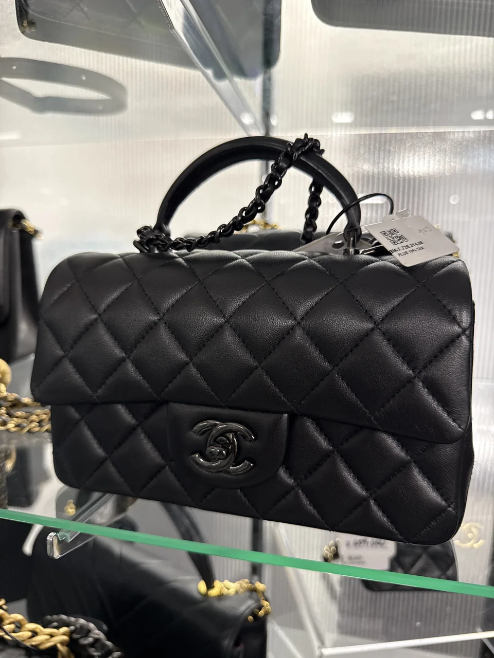 CHANEL TOP HANDLE MINI FLAP HANDLE (L4CJ3L9C)