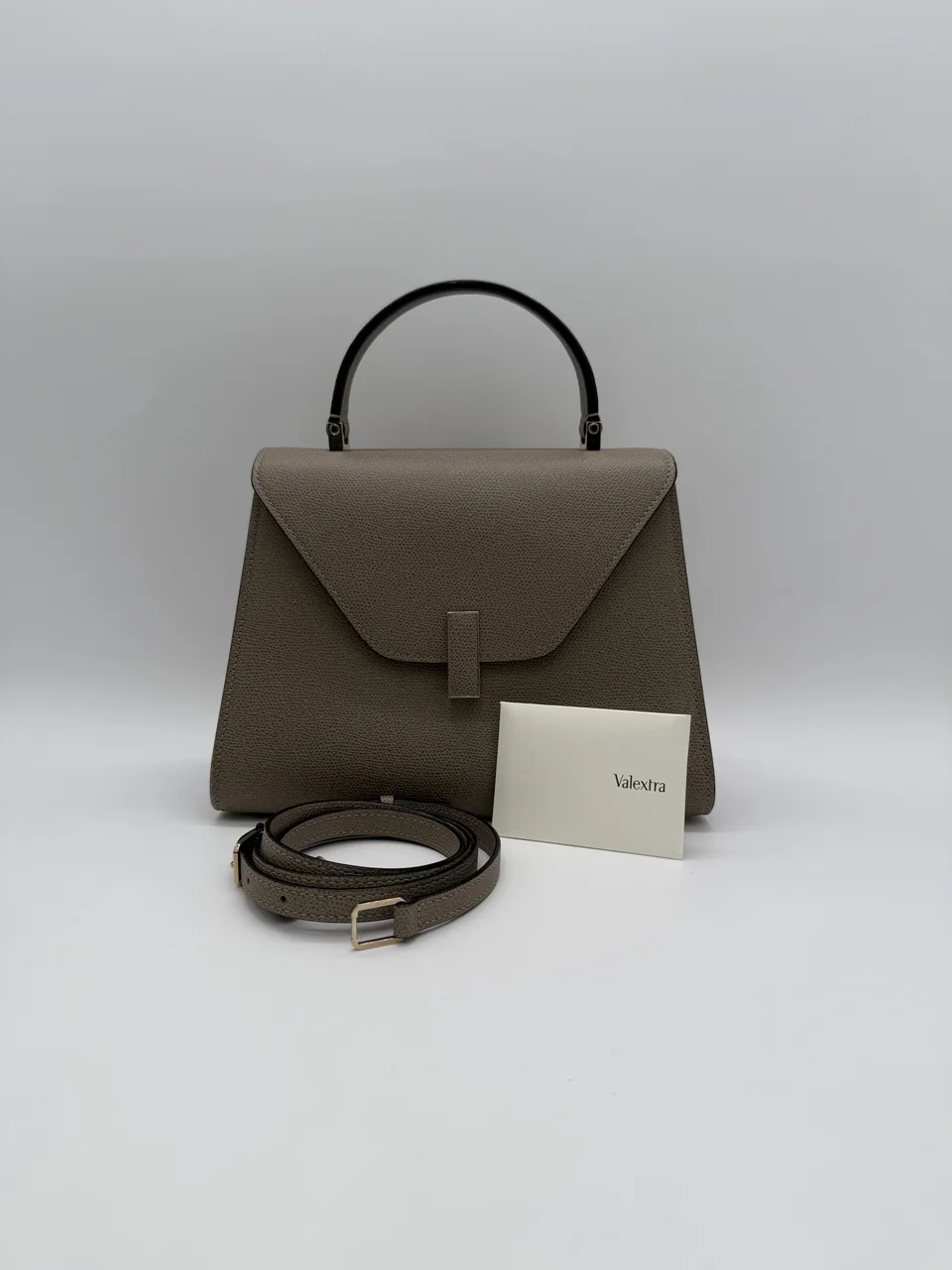 VALEXTRA ISIDE MEDIUM (BROWN)