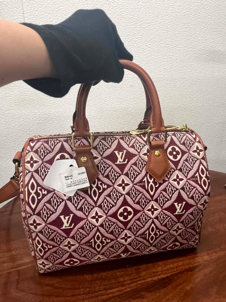 LV MONOGRAM JACQUARD SINCE1854 SPEEDY BANDOULIERE 25 view 12