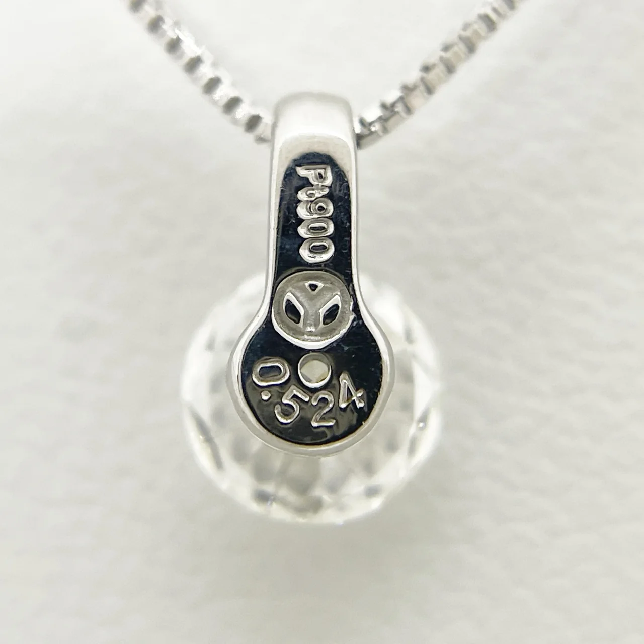 K18WG DIAMOND NECKLACE D0.524CT 2.0G view 7