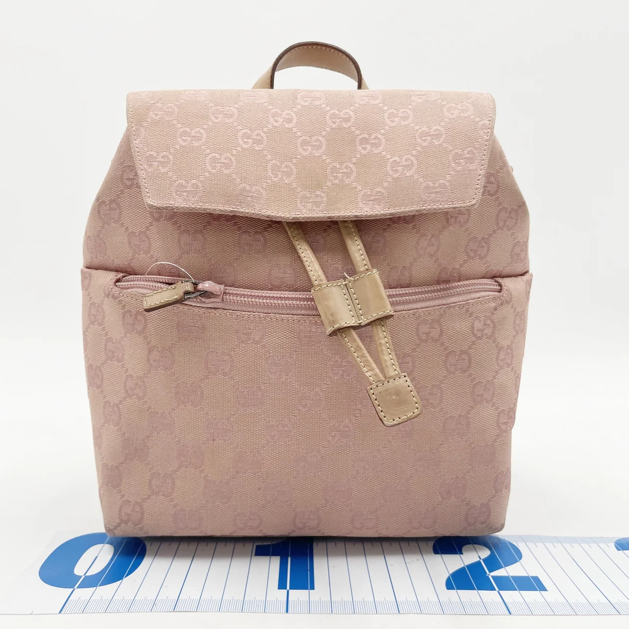 GUCCI GG CANVAS BACKPACK view 2