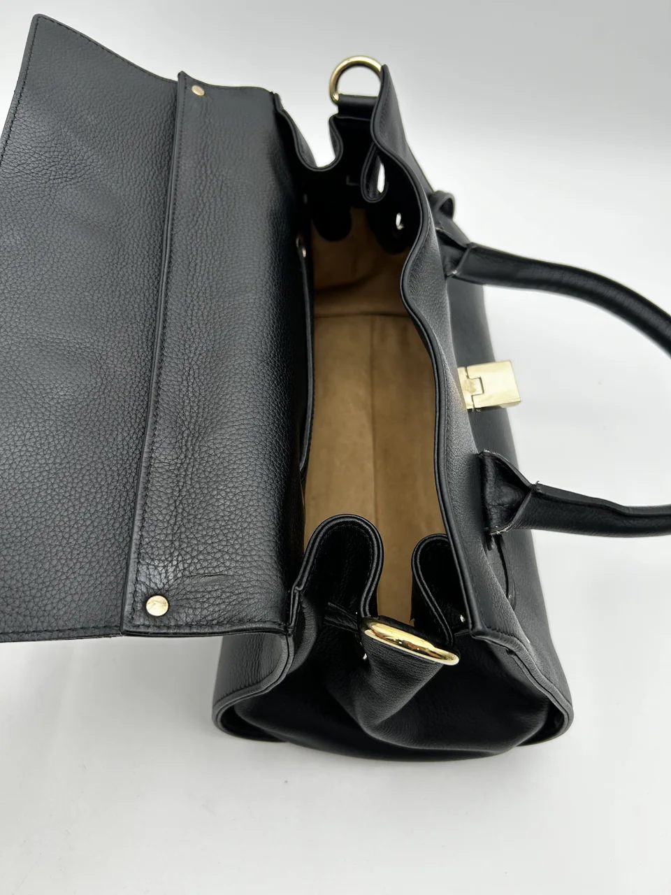 JIMMY CHOO ROSARY TWO-WAY HANDBAG (BLACK) view 3