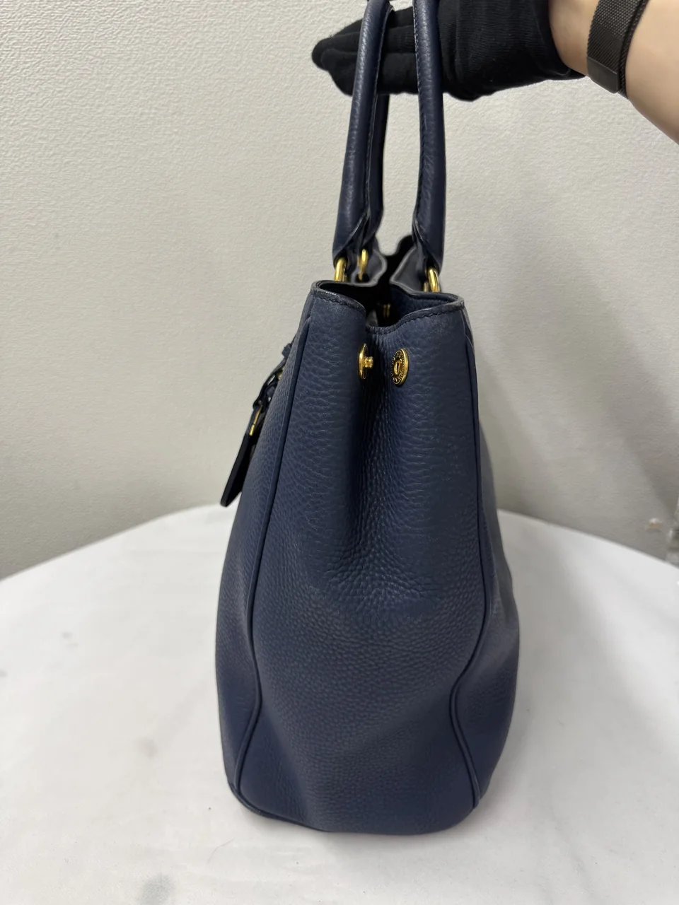 PRADA TOTE BAG (NAVY) view 4