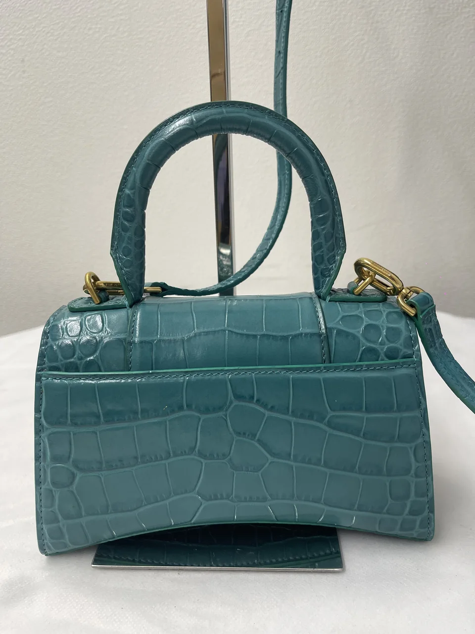 BALENCIAGA CROCO HOURGLASS hover