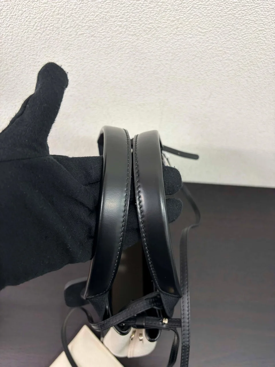 BALENCIAGA NAVY CABAS XS view 10