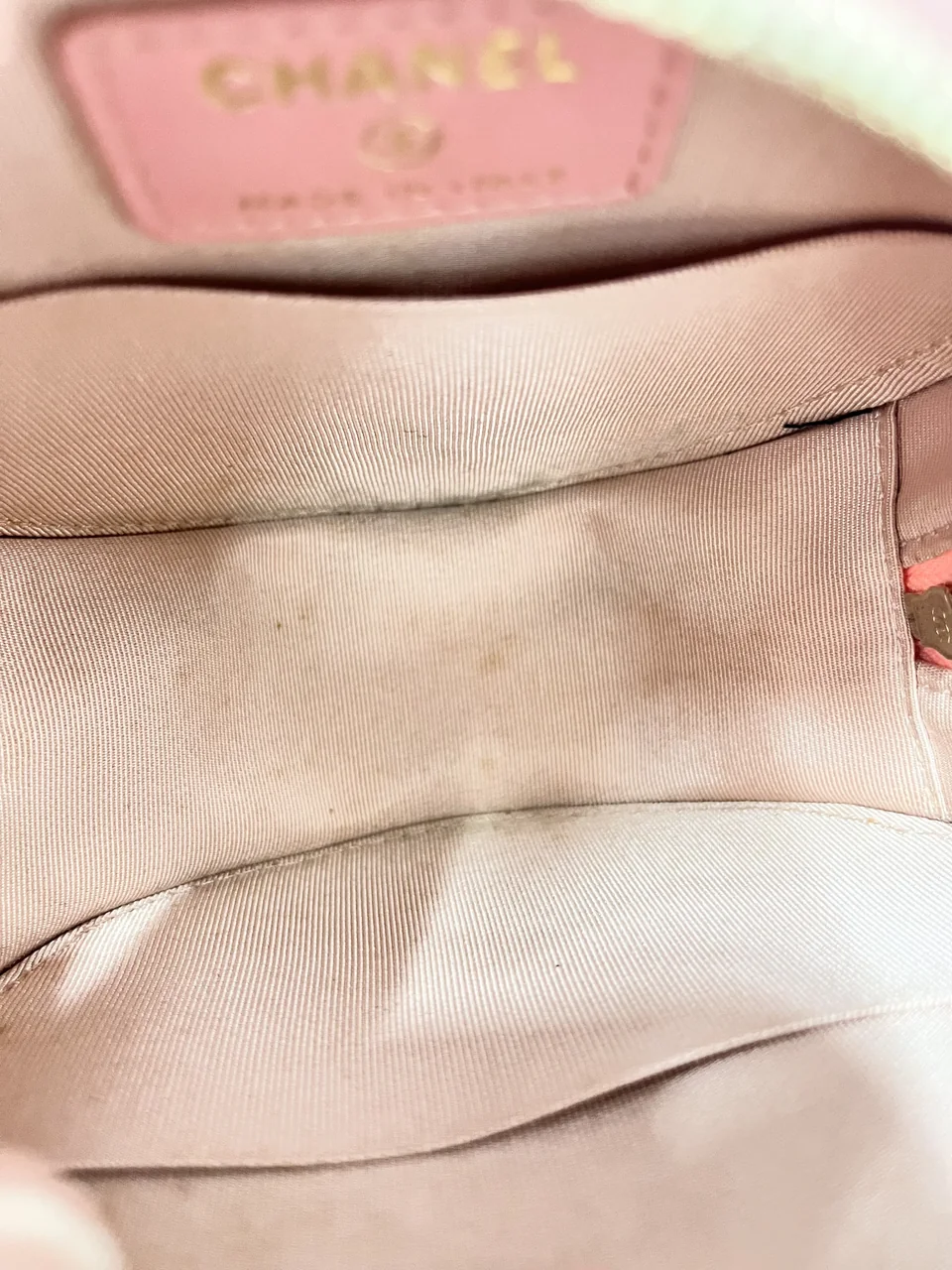 CHANEL LAMB SKIN MATELASSE SHOULDER BAG view 7