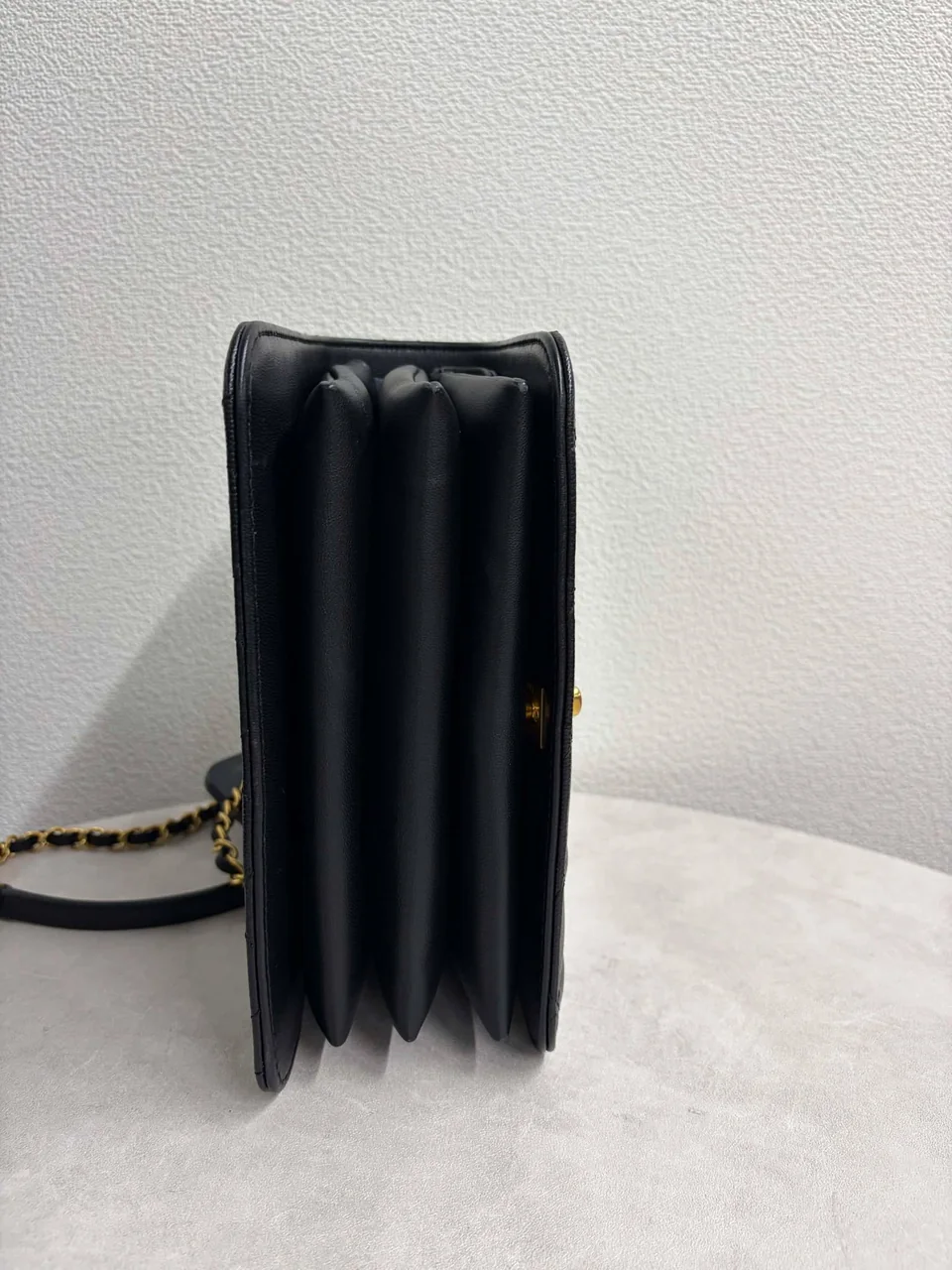 CHANEL CAVIAR MATELASSE FULL FLAP TOP HANDLE view 12