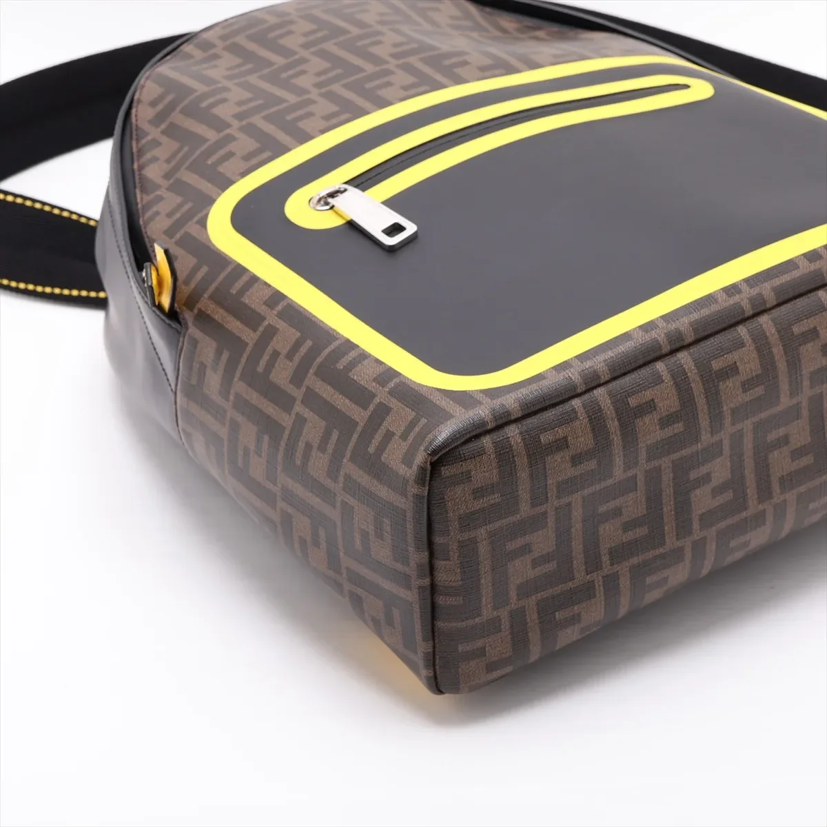 FENDI ZUCCA BACKPACK (BROWN) view 4