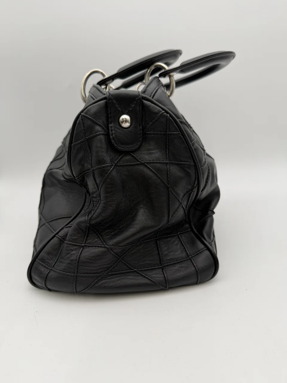 DIOR GRANVILLE CANAGE TWO-WAY BAG (BLACK) view 6