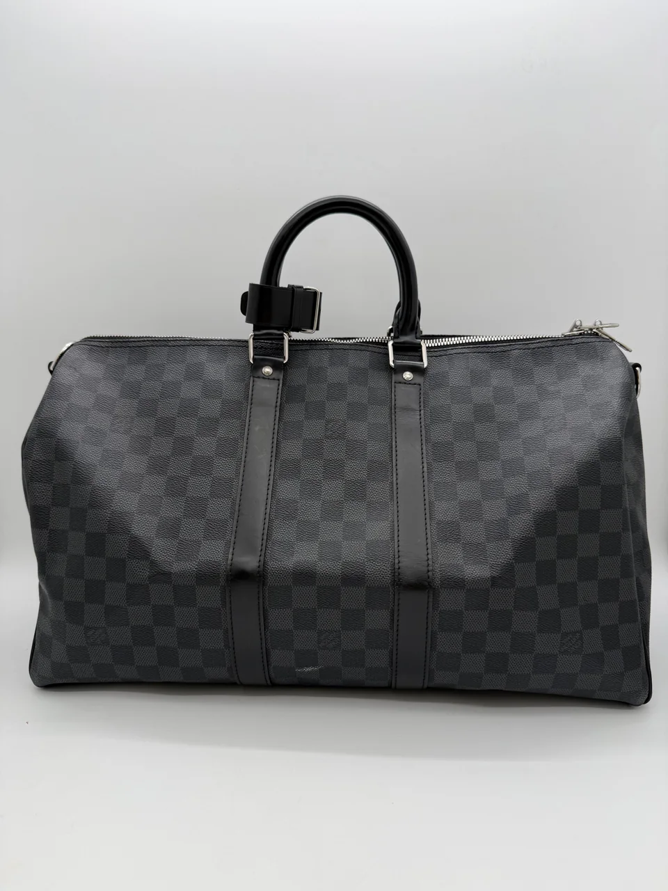 LV DAMIER GRAPHITE KEEPALL BANDOULIERE 45