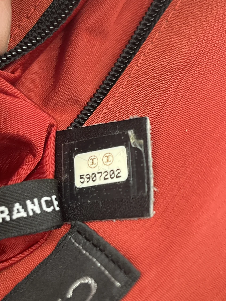 CHANEL TRAVEL LINE BACKPACK view 7