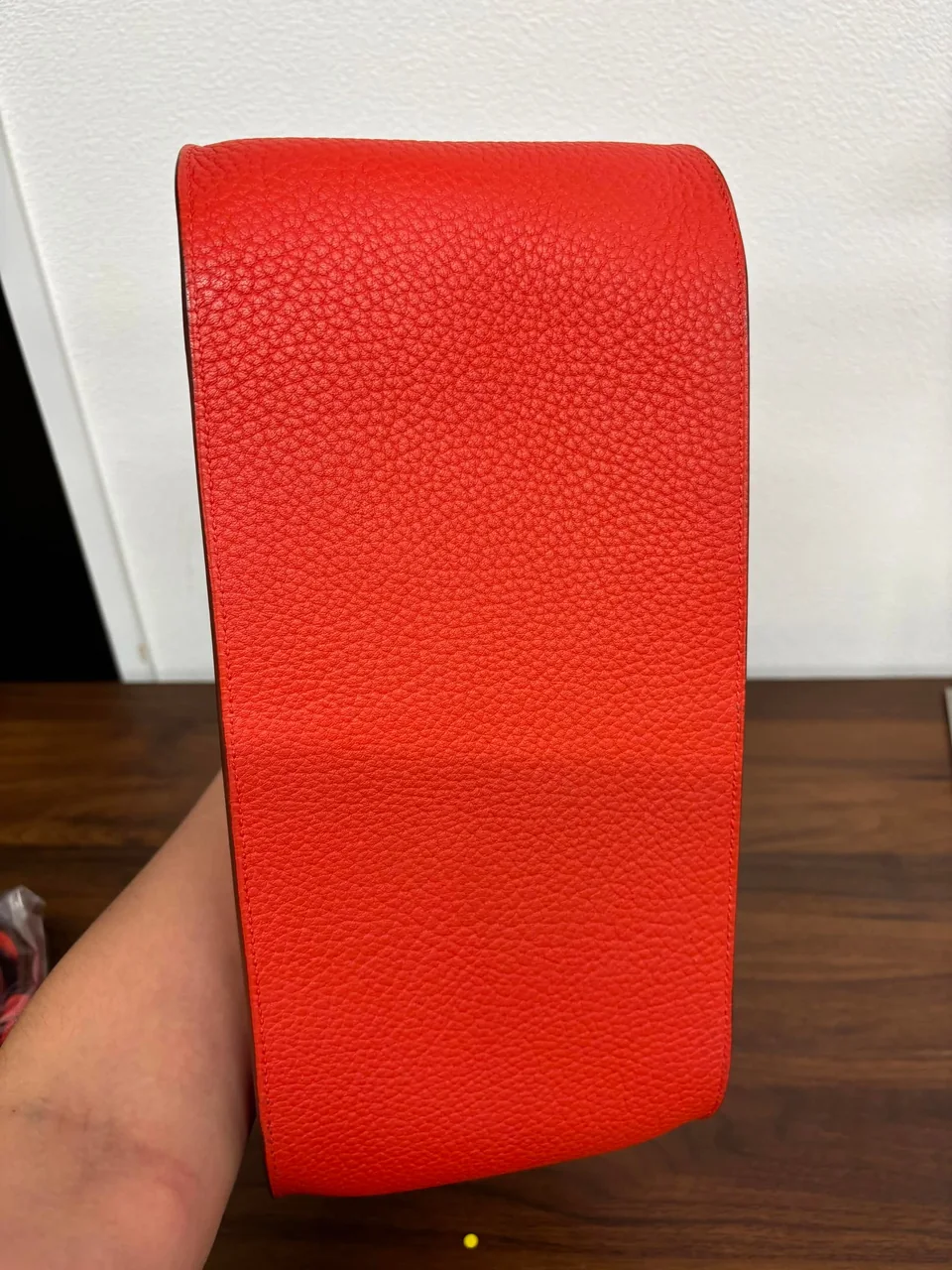 HERMES JYPSIERE 34 (RED, □P STAMP) view 5