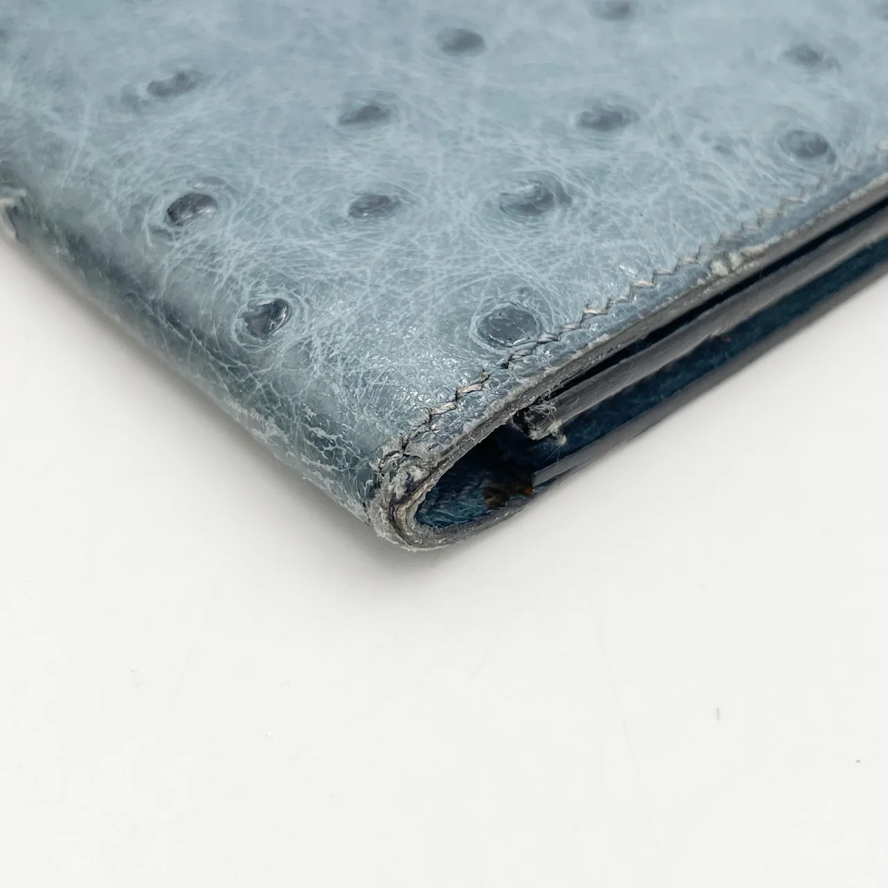 HERMES BIFOLD WALLET (OSTRICH) view 8