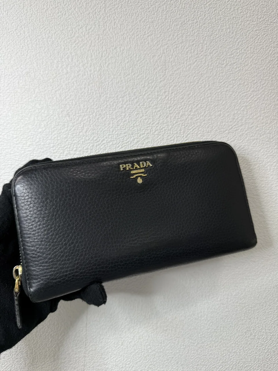 PRADA LONG WALLET (BLACK) view 10