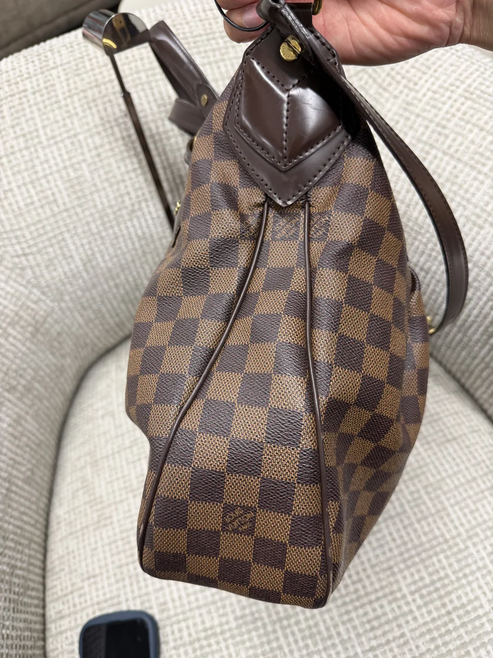 LV DAMIER EVORA MM view 4