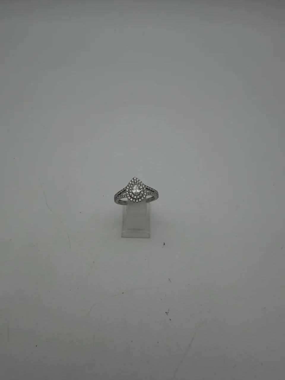 PT950 DIAMOND RING D0.30CT (D-VS1-PS) FD0.60CT 5.4G view 4
