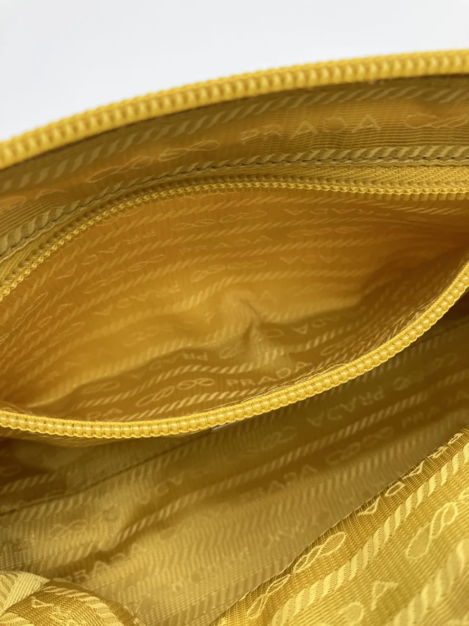 PRADA TESSUTO POUCH (YELLOW) view 18