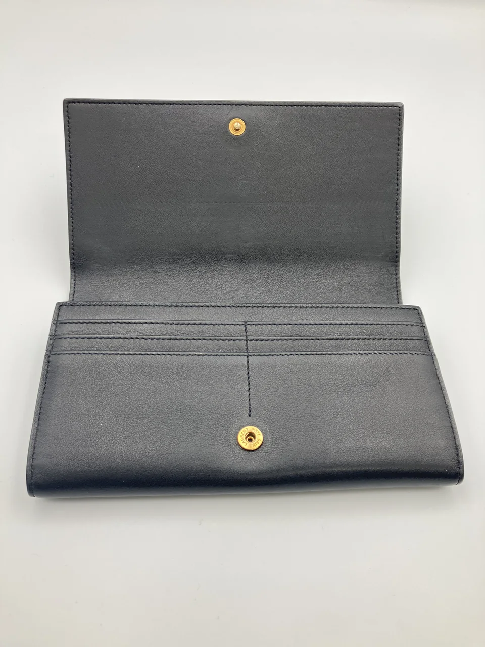 SAINT LAURENT LONG WALLET (BLACK) view 10