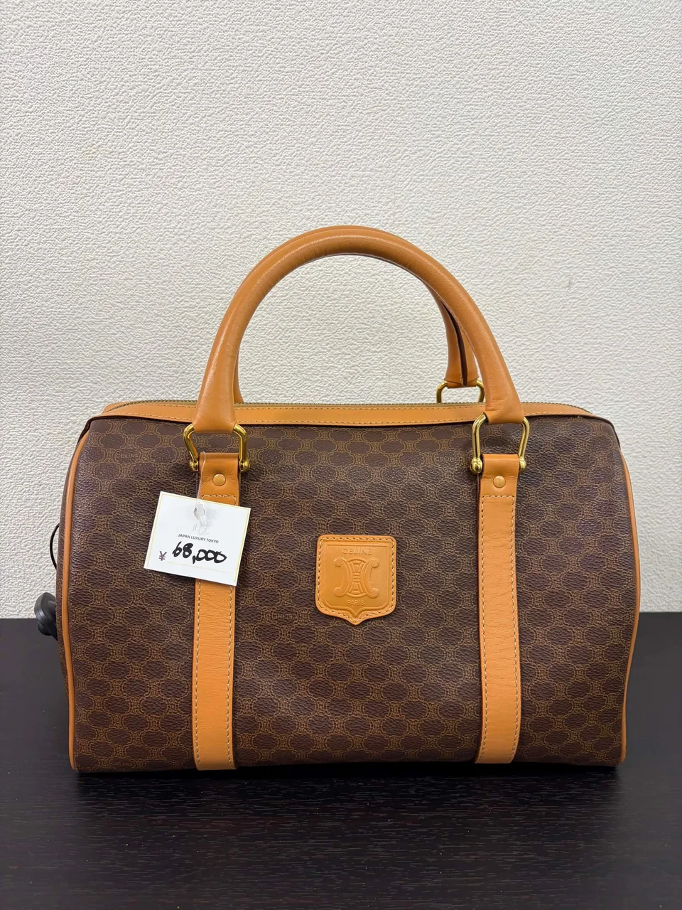 CELINE MACADAM BOSTON BAG view 12