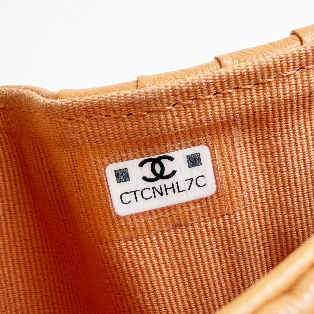 CHANEL LAMB SKIN BIFOLD WALLET view 9