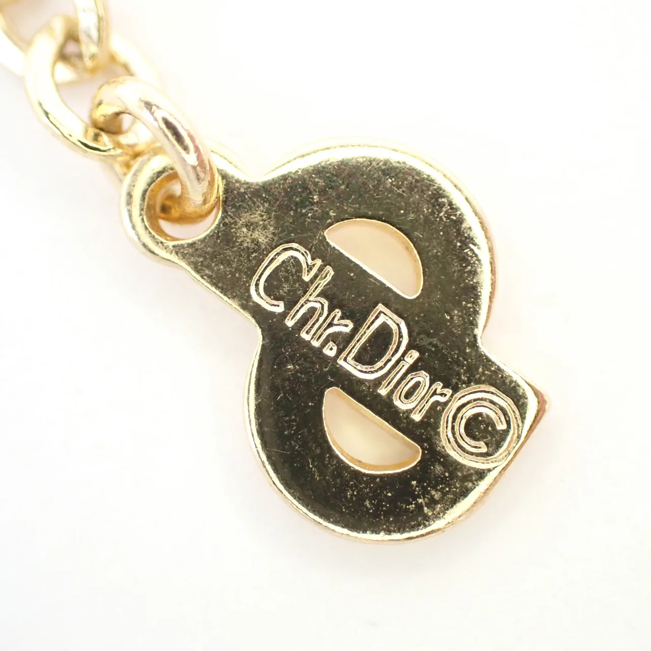 DIOR LOGO NECKLACE view 6