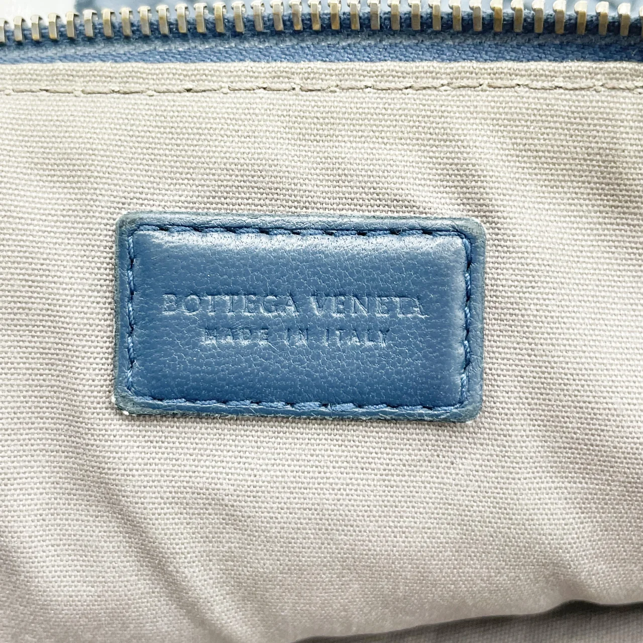 BOTTEGA VENETA INTRECCIATO SECOND BAG (BLUE) view 2