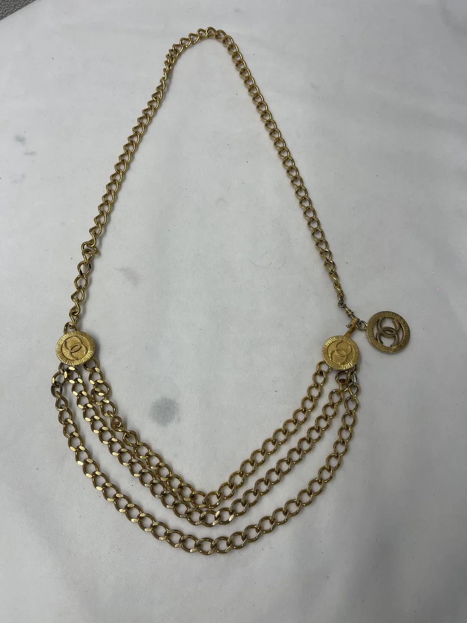 CHANEL CHAIN BELT hover