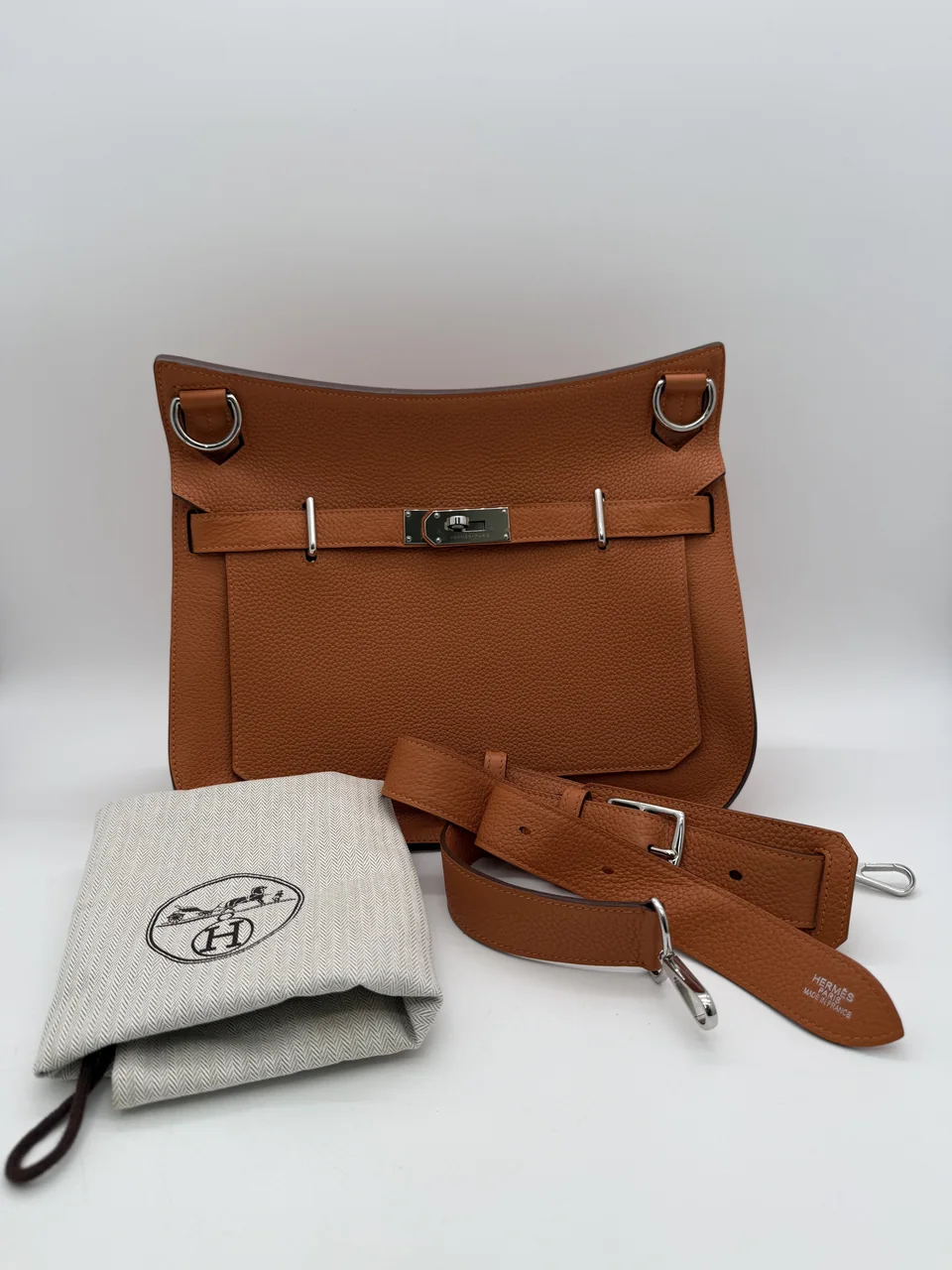 HERMES JYPSIERE 34 (TAURILLON □P STAMP)