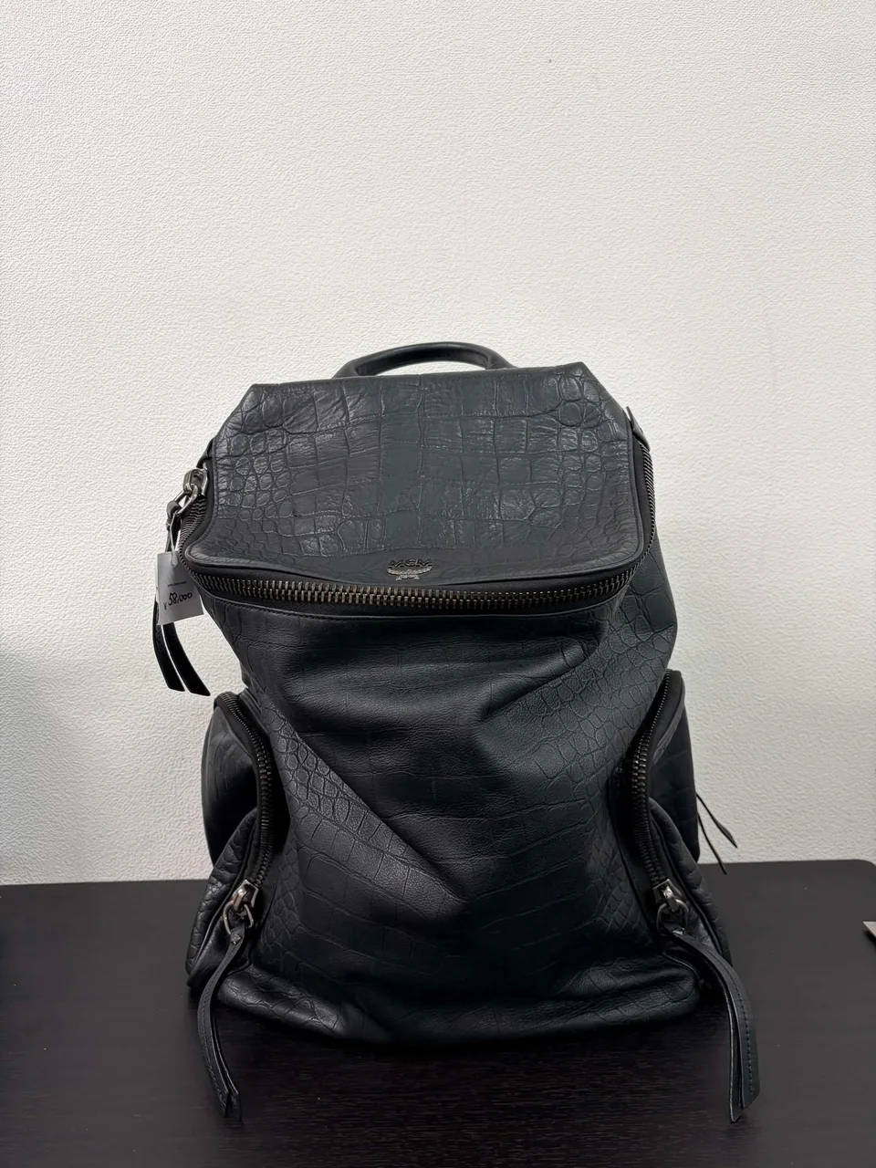MCM BACKPACK (BLACK) view 2