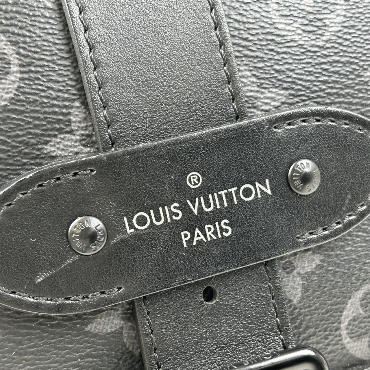 LV MONOGRAM ECLIPSE SAUMUR MESSENGER view 9