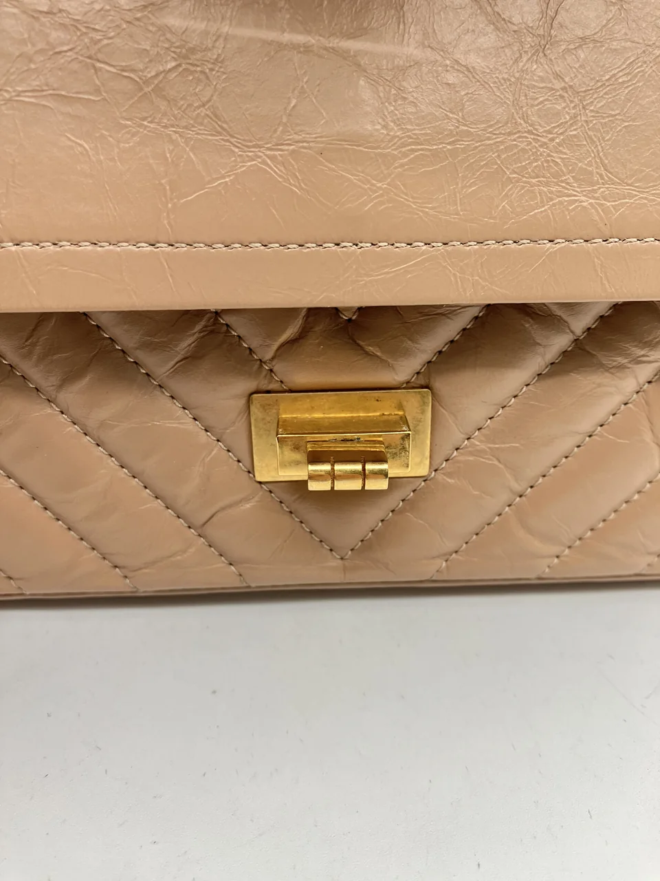 CHANEL CHEVRON 2.55 DOUBLE FLAP view 14