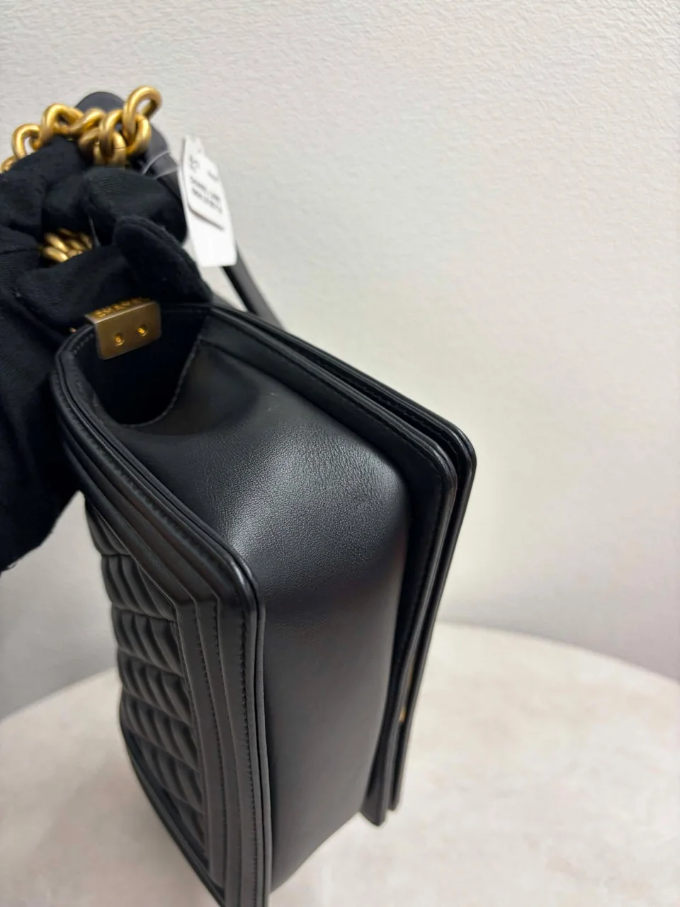 CHANEL LAMB SKIN LE BOY 20 view 10