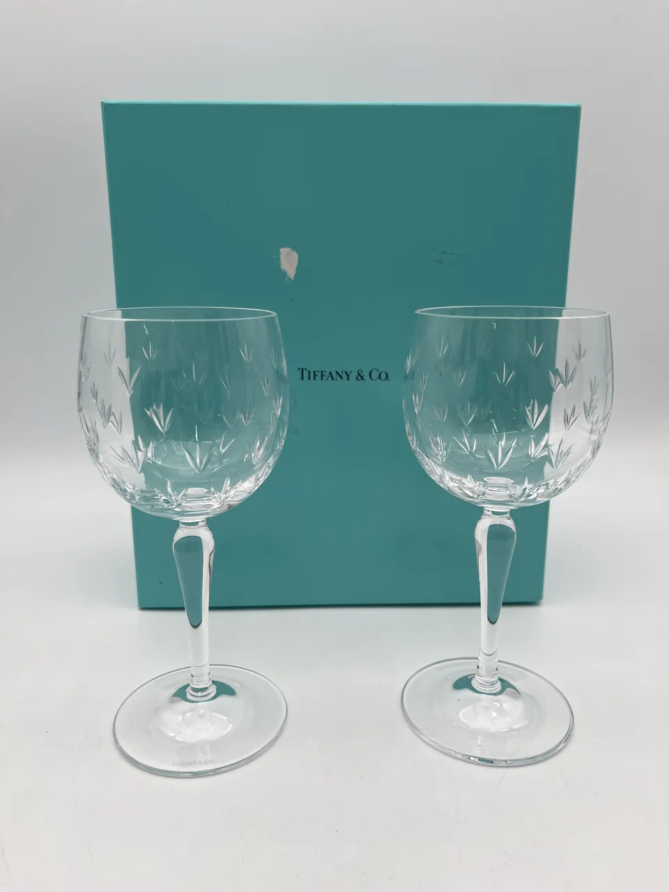 TIFFANY&CO. WINE GLASS SET