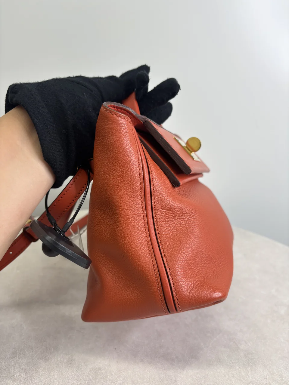 Hermes Sac Van Cattle Mini ( Evercolor, U Stamp) view 9