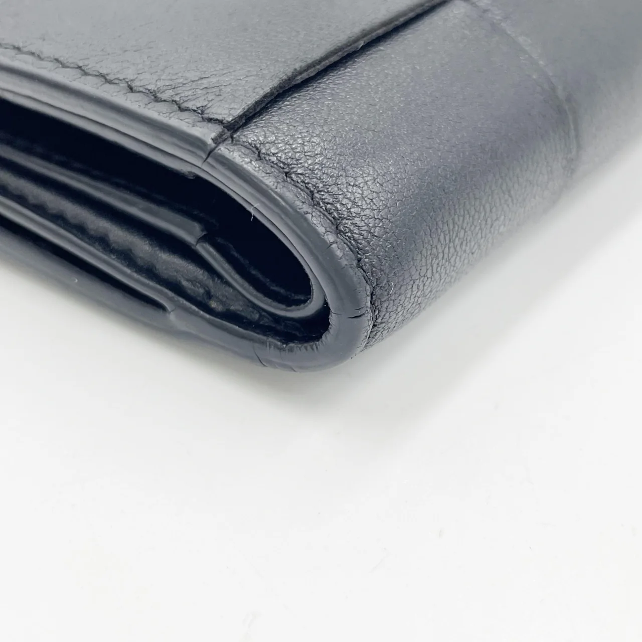 BOTTEGA VENETA BIFOLD WALLET (BLACK) view 7