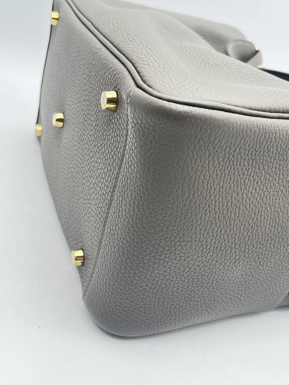 HERMES LINDY 30 (TAURILLON CLEMENCE, GRIS ETAIN, Y STAMP) view 7