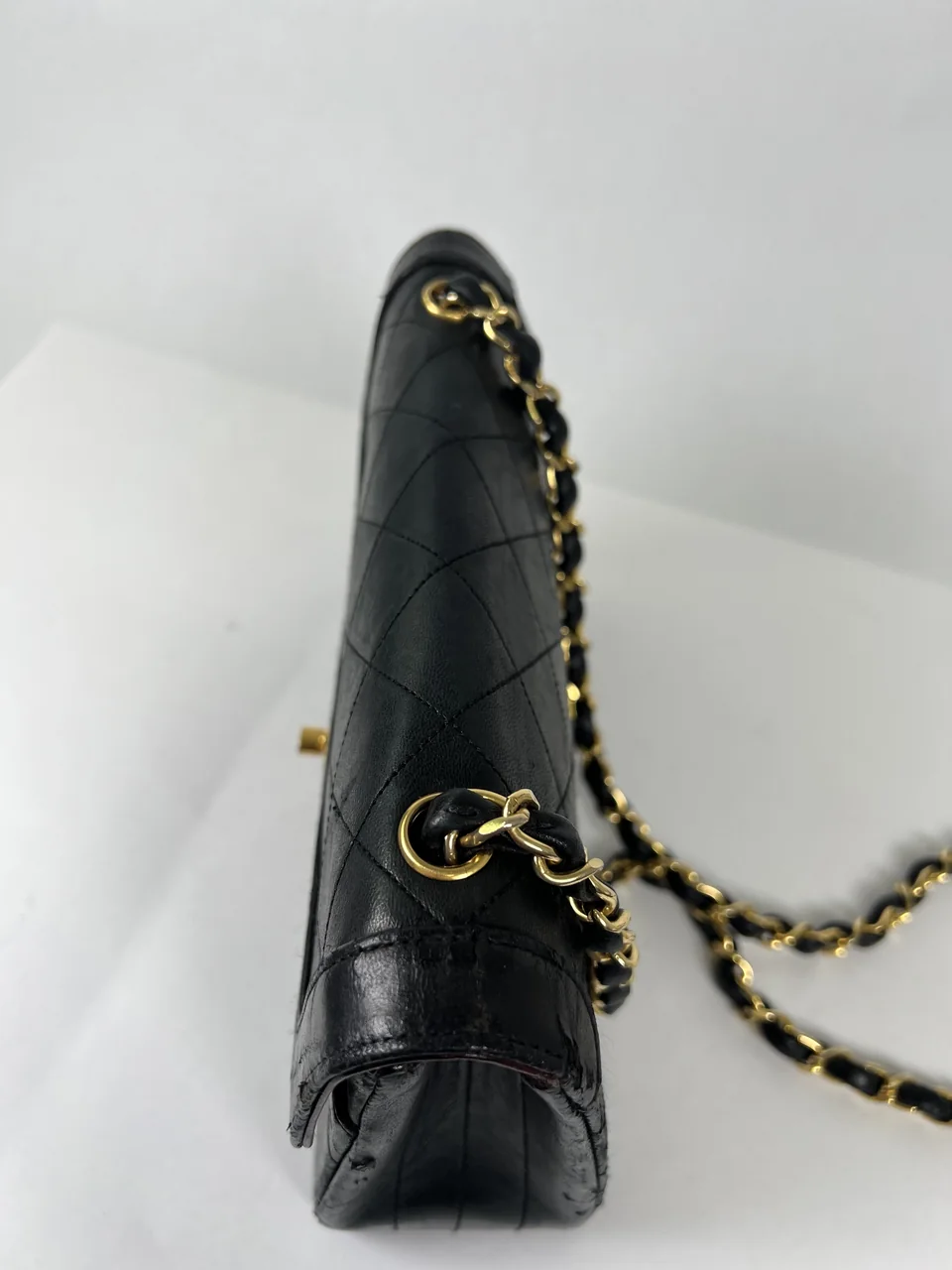 CHANEL LAMB SKIN MATELASSE CHAIN SHOULDER BAG view 18